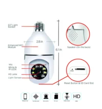 دوربین بیسیم(WiFi)لامپی چرخشی Novix-LS400